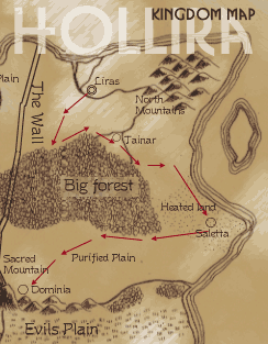 ホリーラ地図